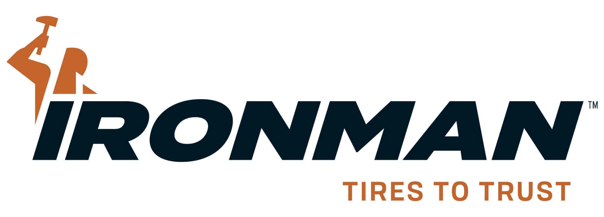 Brand logo for Ironman tires